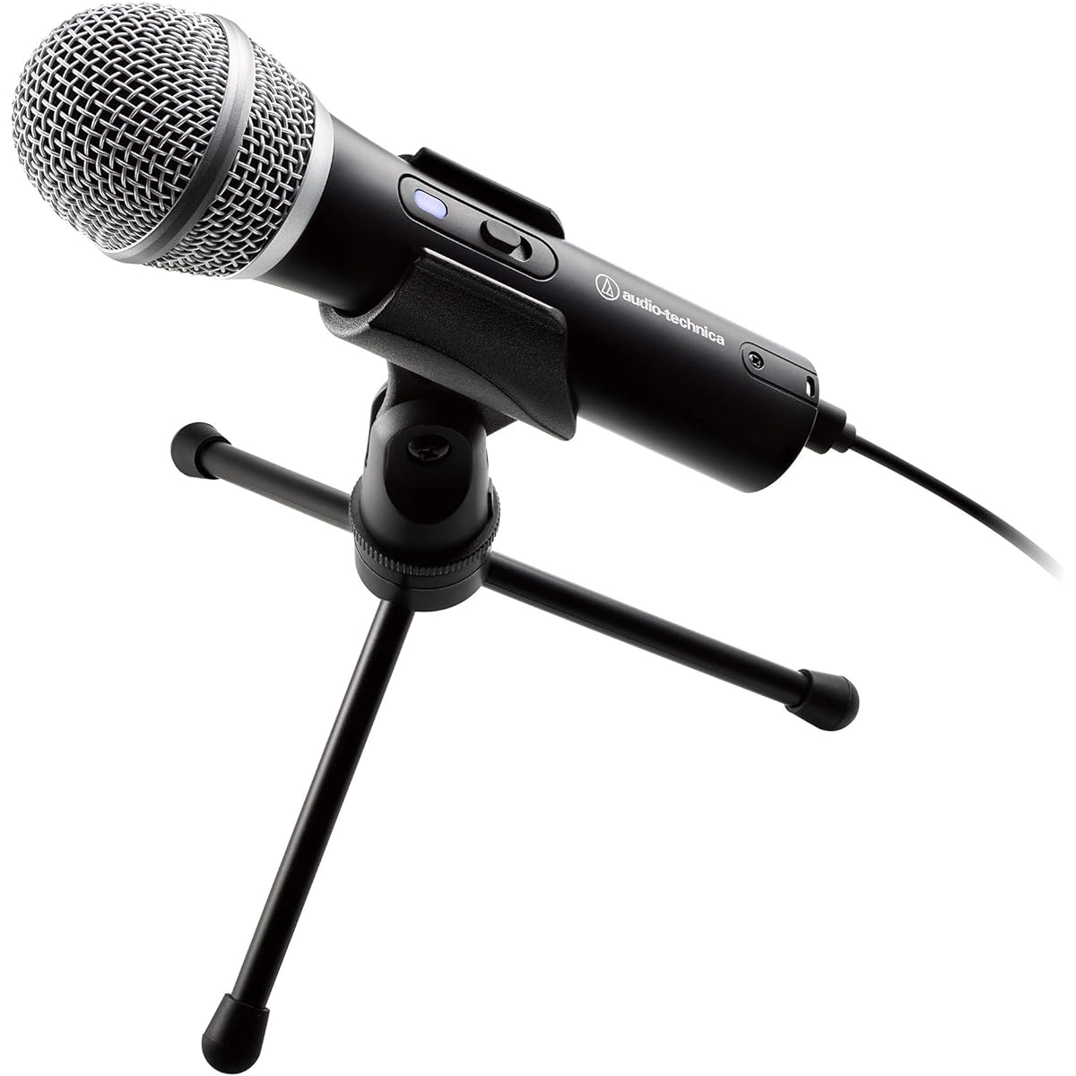 audio-technica USB microphone ATR2100x-USB & Audio-Technica AT8700J microphone boom arm
