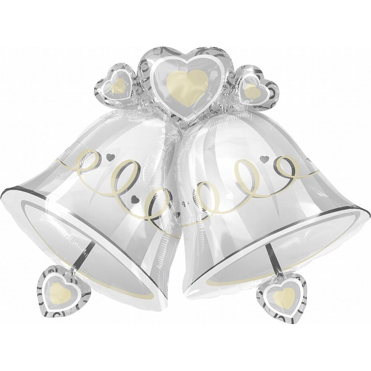 Amscan International Super Shape Wedding Bells