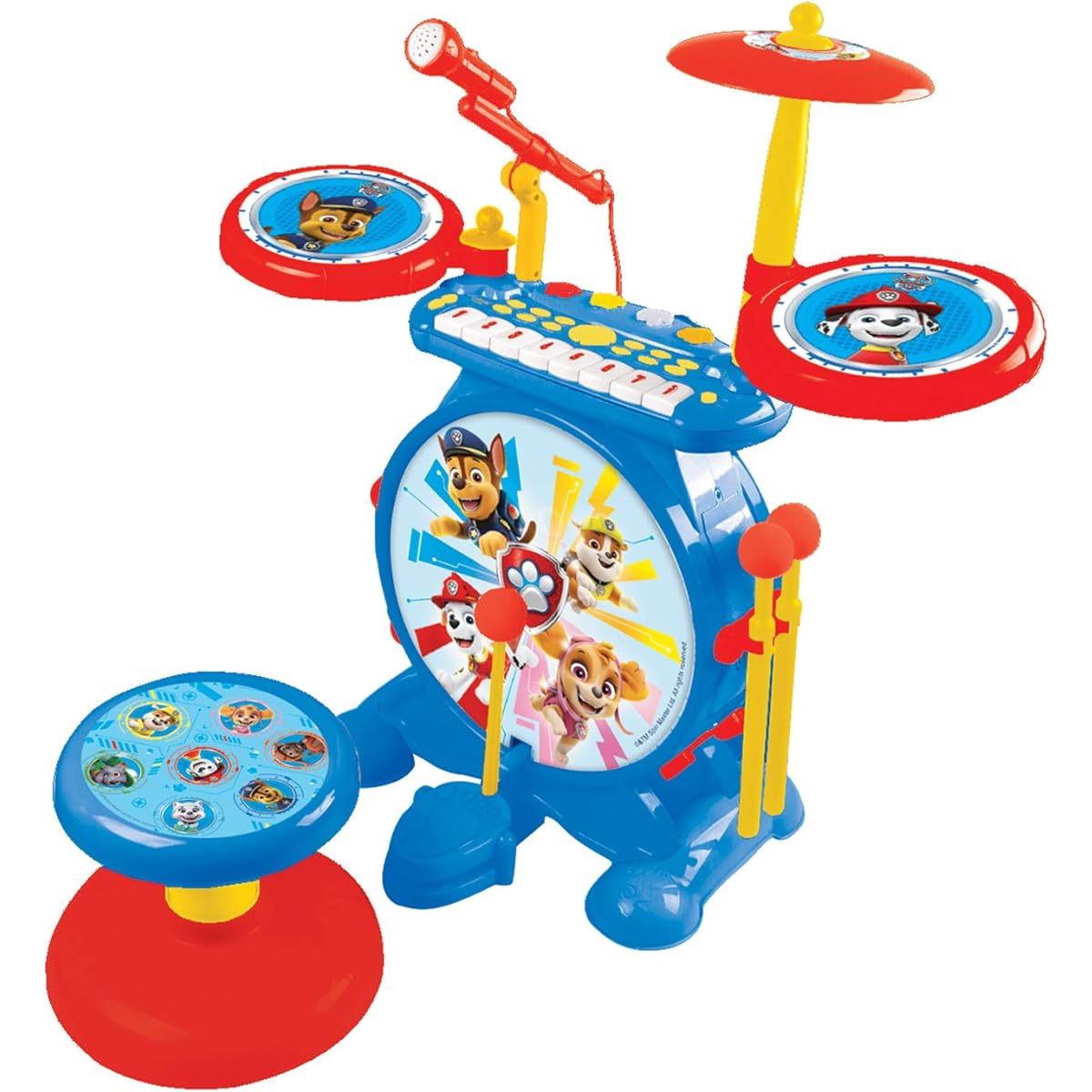 Toys"R"Us Exclusive Paw Patrol Hit, Play, Sing! Electronic Drum Set