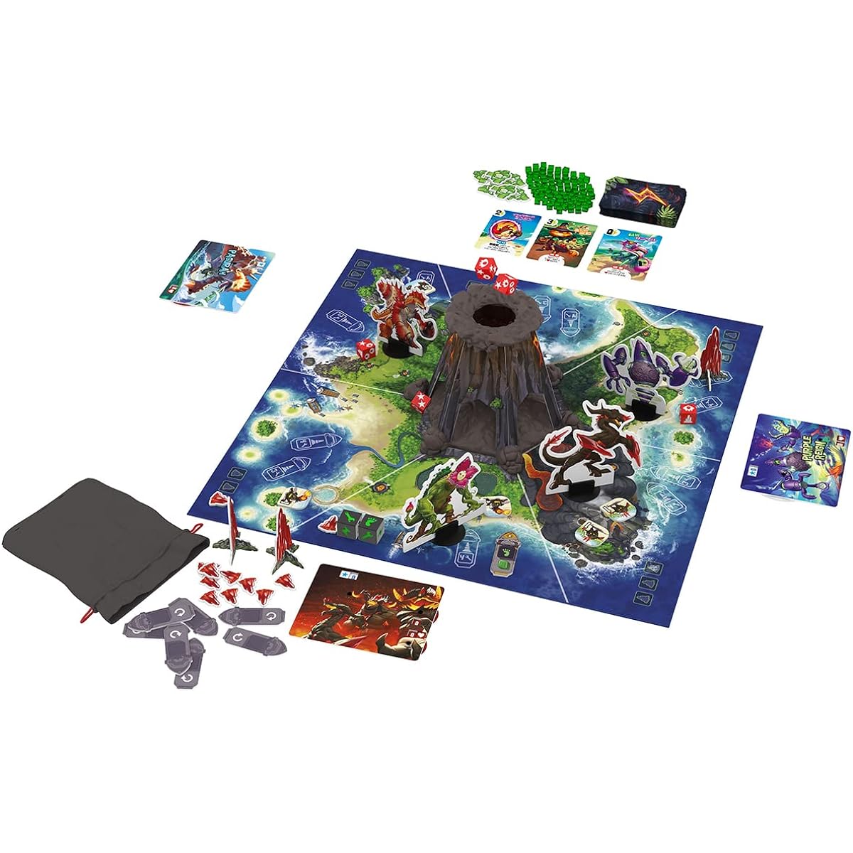 Board game Richard Garfield's King of Monsters Island Japanese version