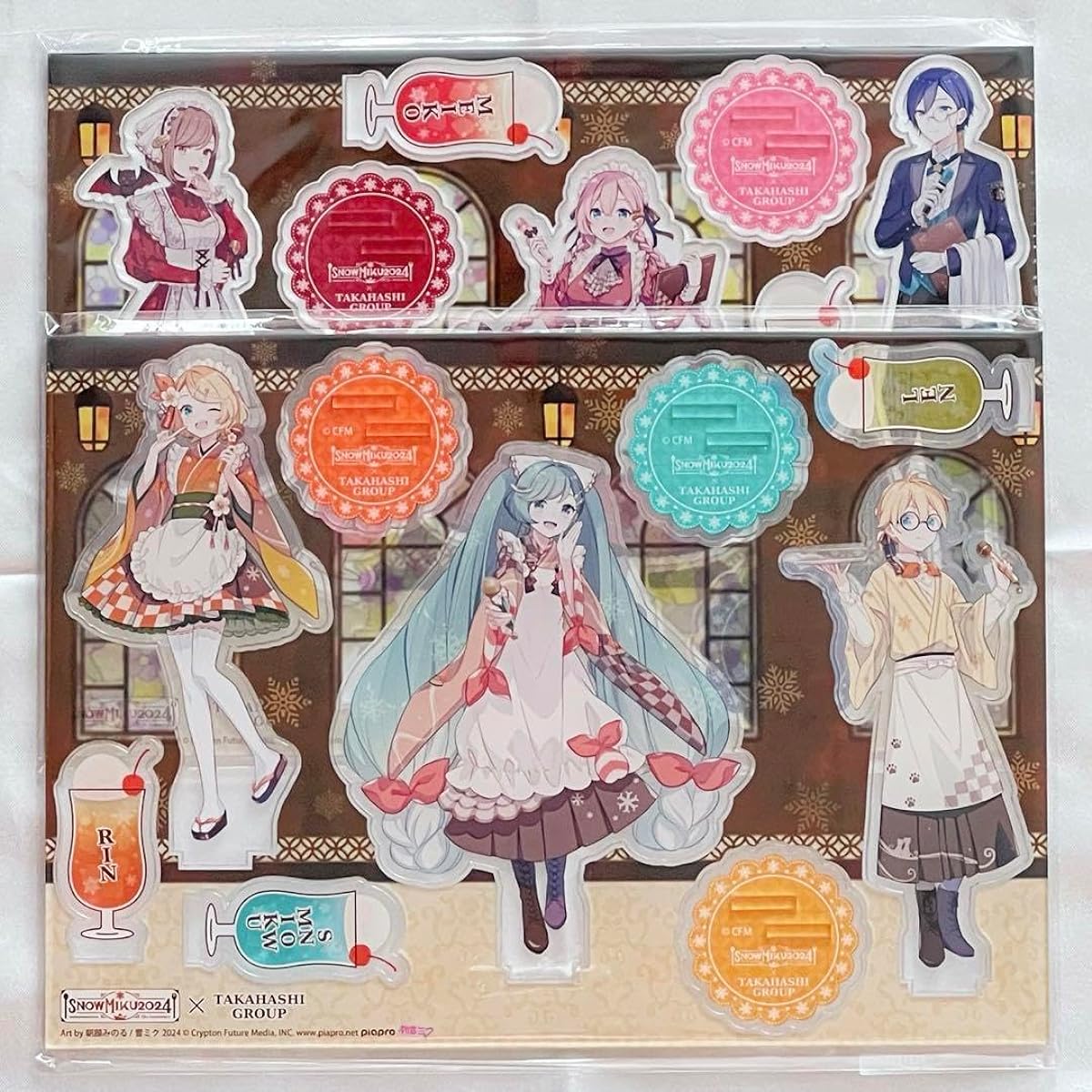 Snow Miku, Miku, 2024 Karaoke, Acrylic Stand Set