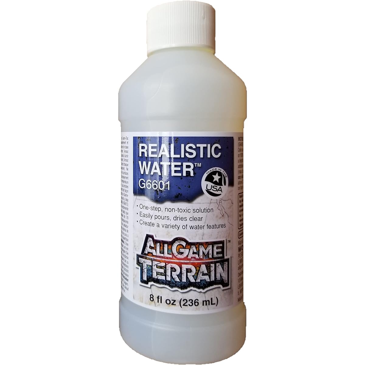 Woodland Scenics All Game Terrain Realistic Water Water Effects White Water Highlights (3 Pack) - Includes Make Your Day Paint Brush