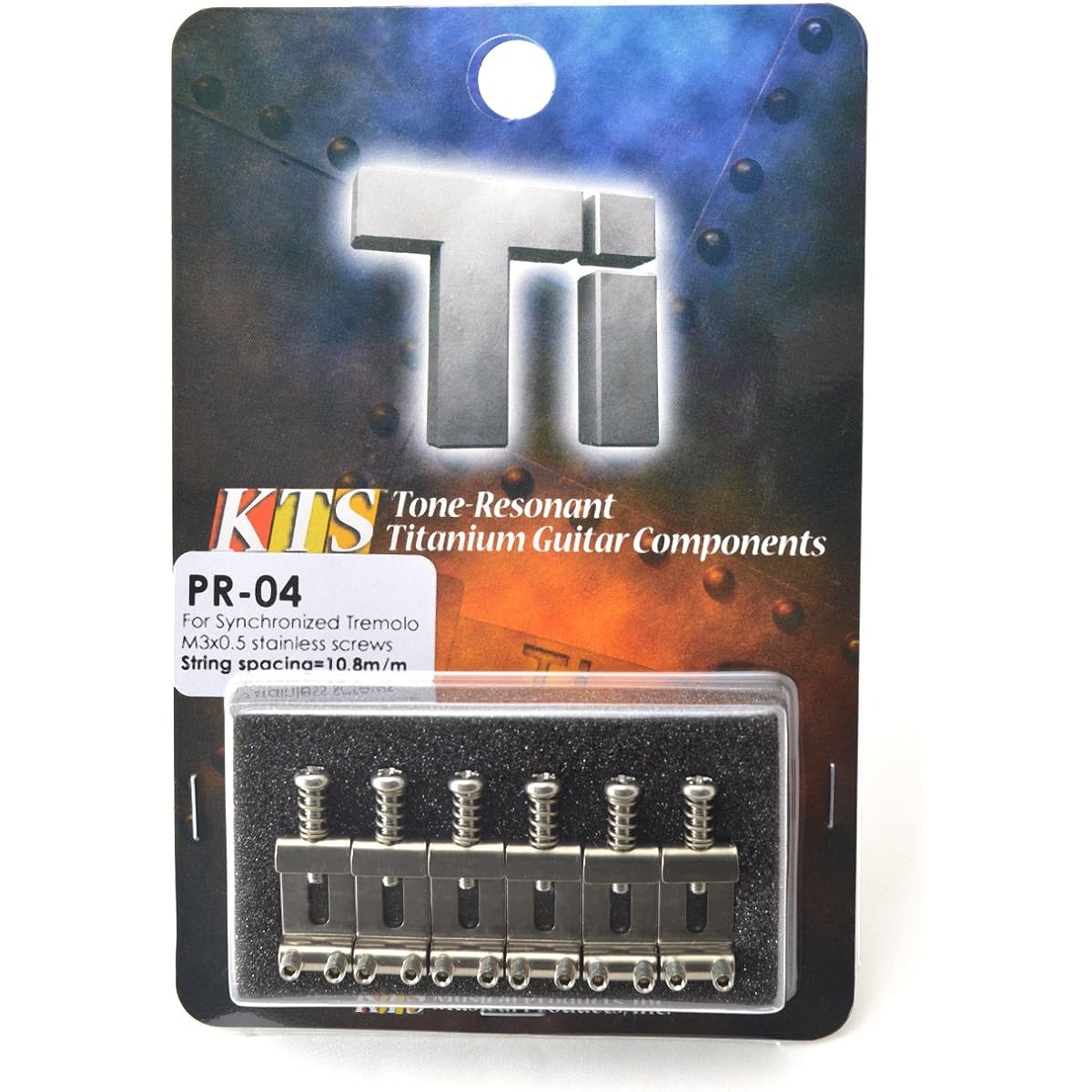 KTS titanium parts PR-04 for synchronized tremolo (10.8mm)
