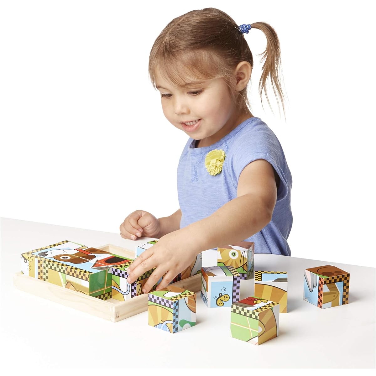 Melissa & Doug Pet Cube Puzzle