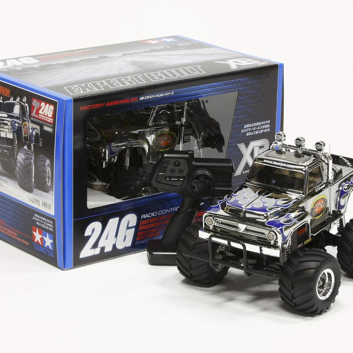 Tamiya 1/12 XB Series No.52 XB Midnight Pumpkin 2.4GHz Pre-painted Complete Model with Transmitter 57752