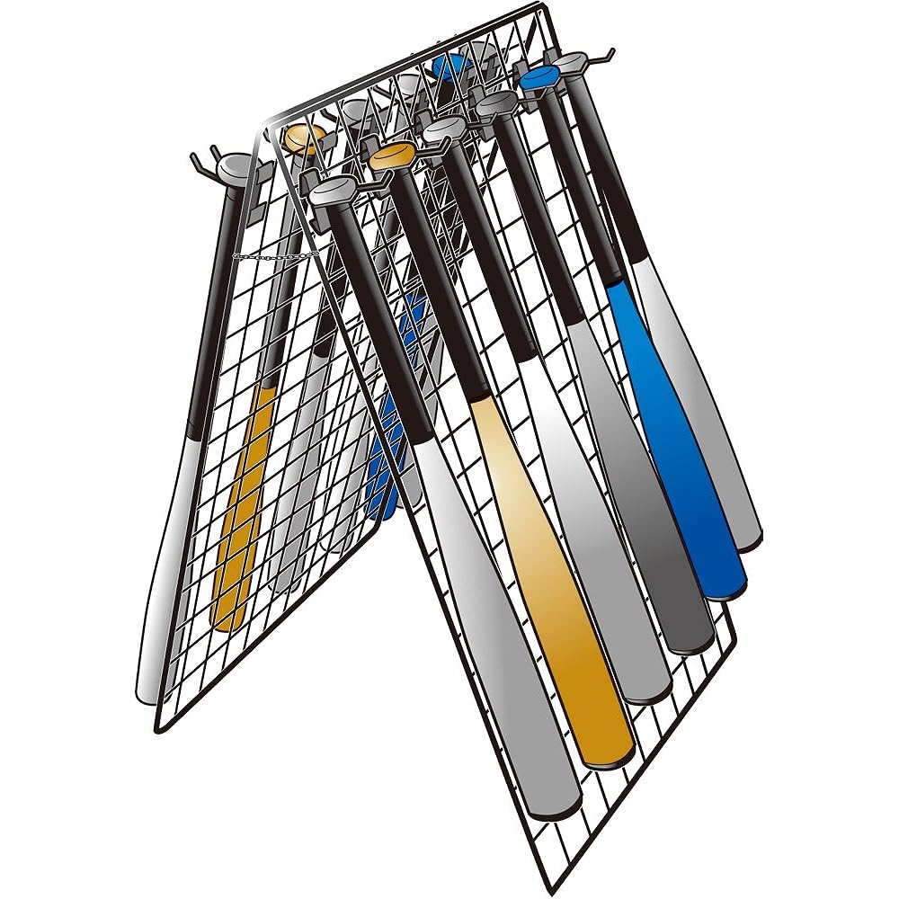 UNIX Baseball Bat & Helmet Hanger E-NET BX72-89