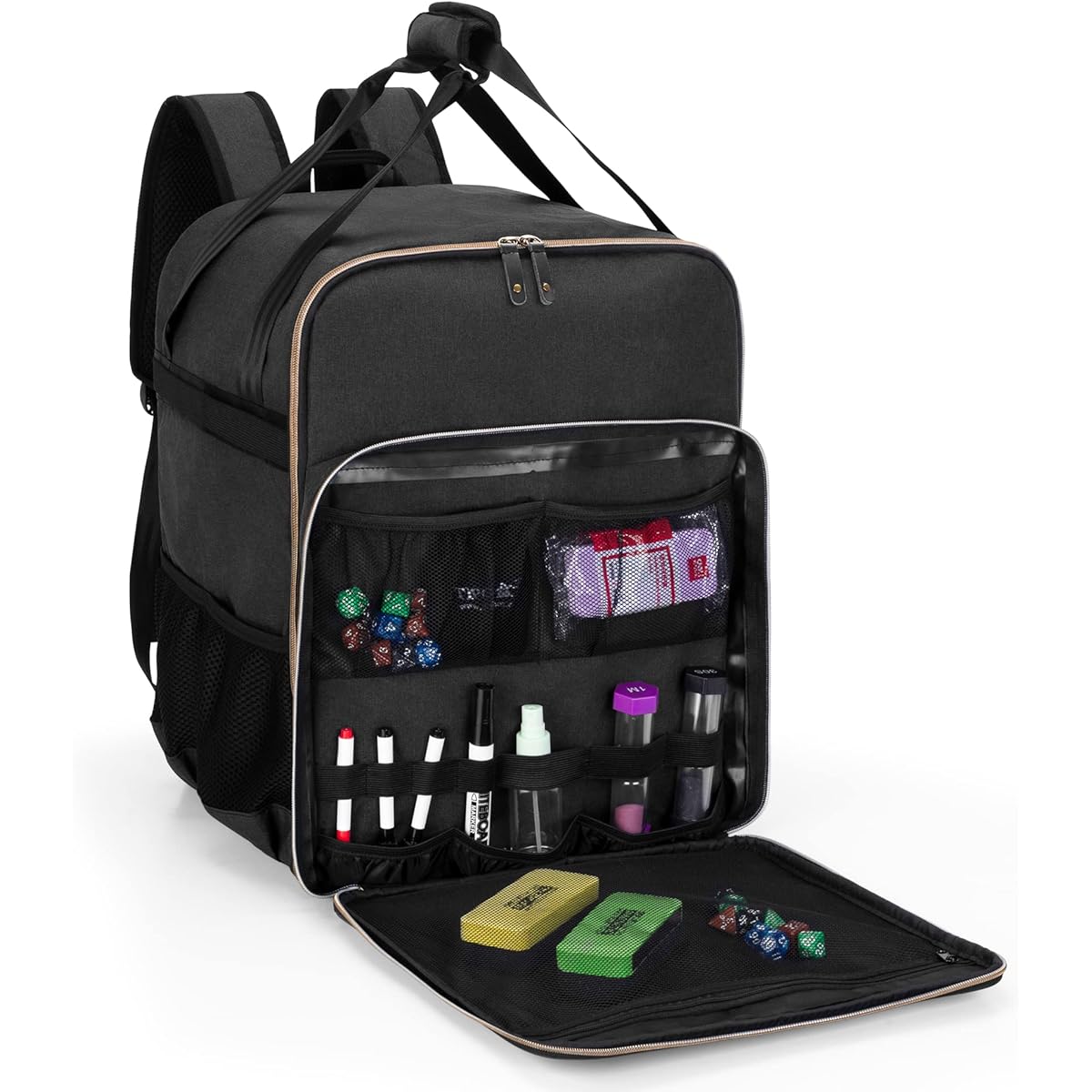 Trunab Board Game Storage Bag Board Game Backpack Board Game Storage Case