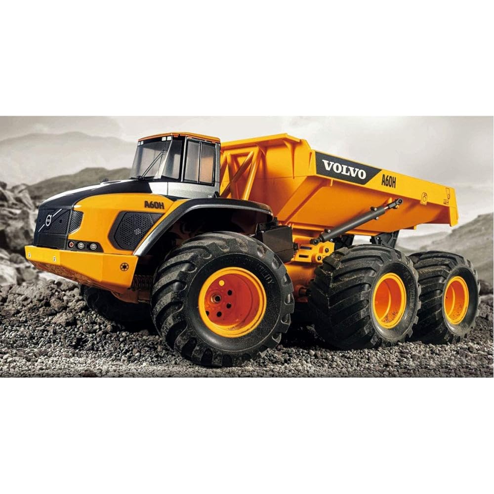 TAMIYA 1/24 Electric RC Car Series No.676 Volvo A60H Dump Truck 6×6 (G6-01 Chassis) 58676