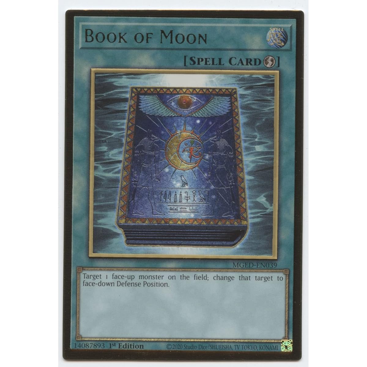 Moon Book - MGED-EN039 - Premium Gold Rare - 1st Edition