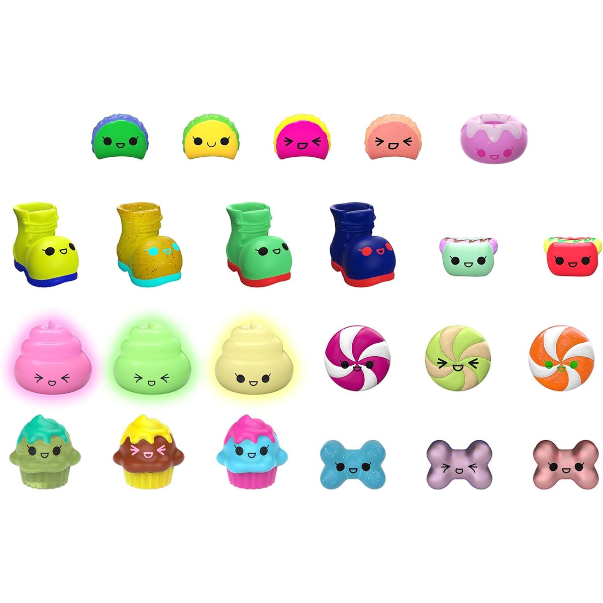 Mattel POOPAROOS Potty Pack Figures