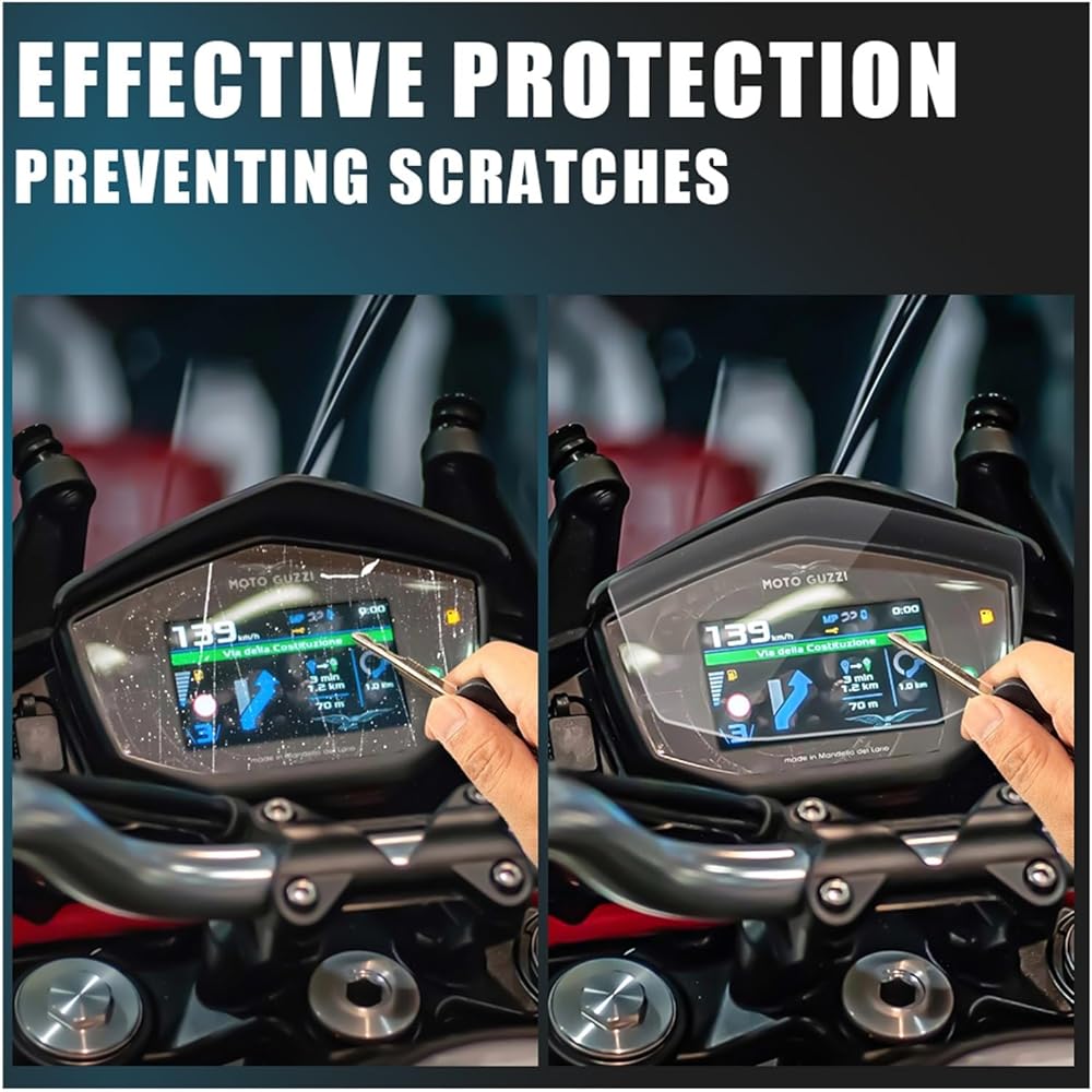 Fits for Kawasaki Vulcan S 650/Cafe VN650 2023+ Motorcycle Scratch Cluster Screen Dashboard Protection Instrument Film Accessories Protector Instrument