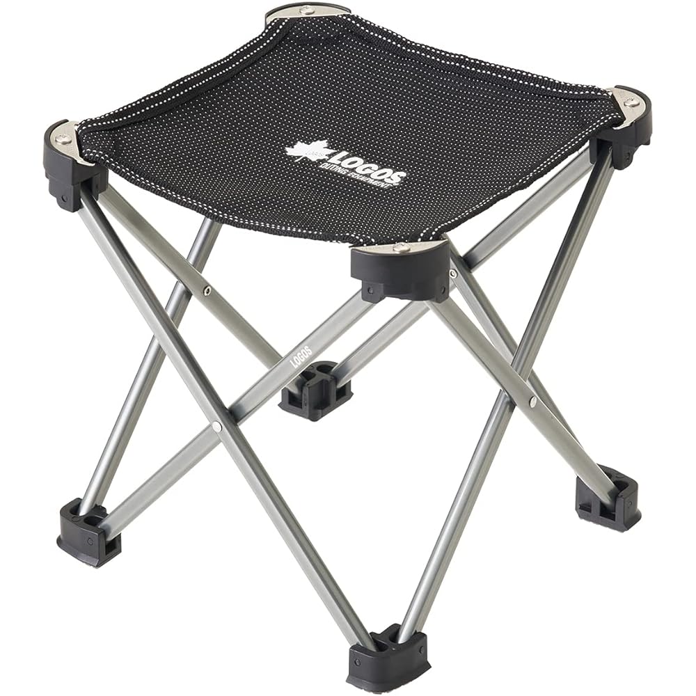 LOGOS Cubic Chair Duralumin Load Capacity 120kg Outdoor Folding Camping Chair