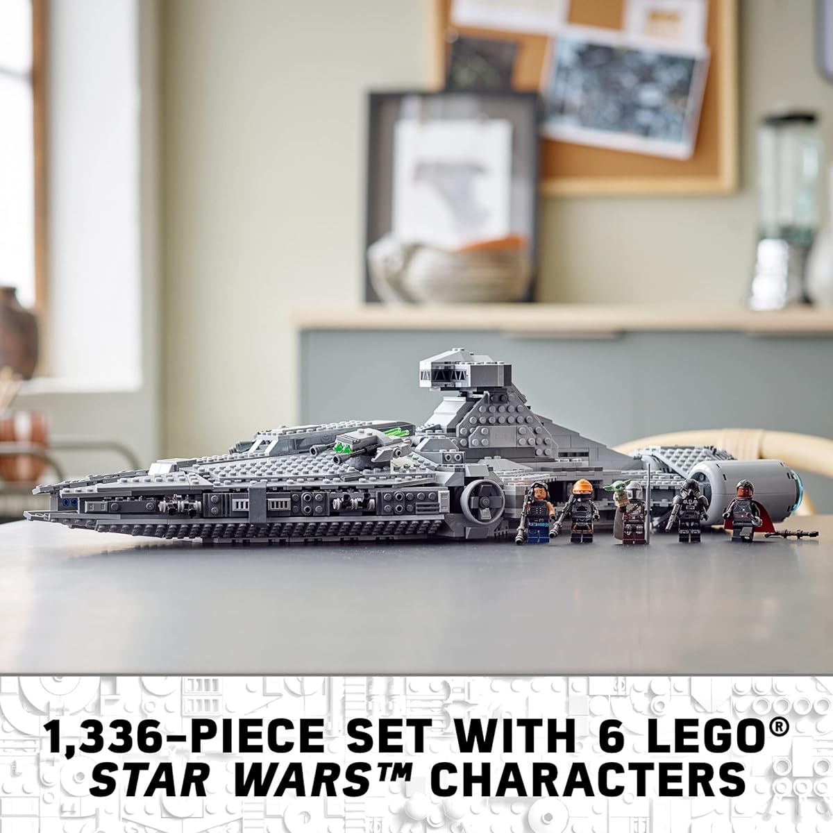 LEGO Star Wars Imperial Light Cruiser 75315 Awesome Toy Building Kit for Kids, Featuring 5 Minifigures; New 2021 (1,336 Pieces)