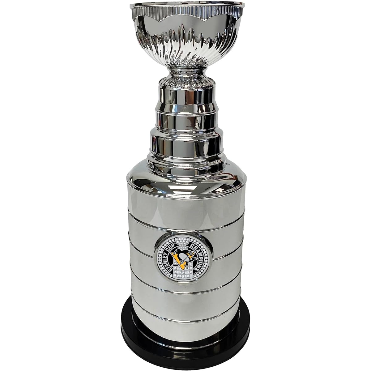 Pittsburgh Penguins Stanley Cup Coin Bank with Trimflexx