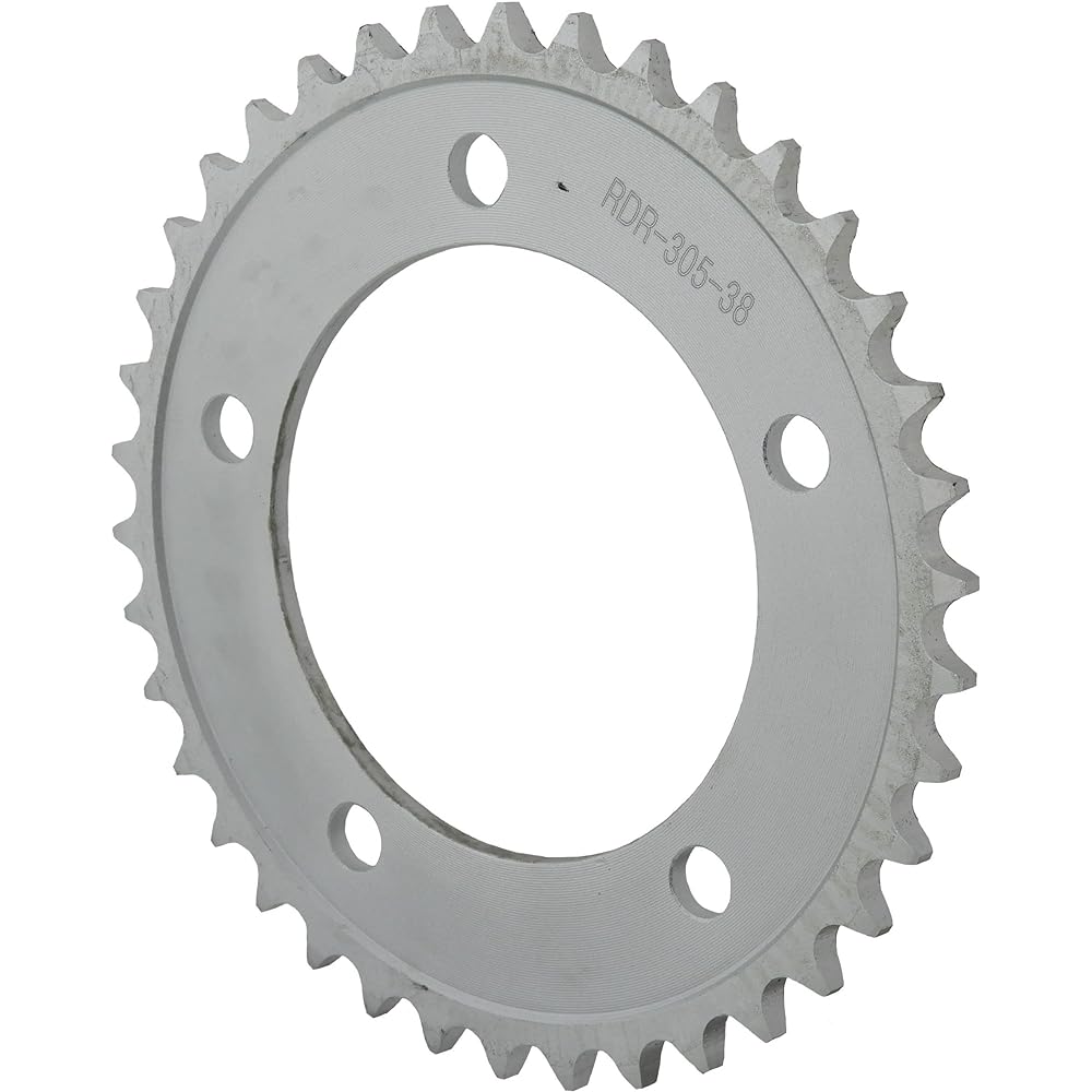 Race Driven Rear Silver 38 T Sprocket 525 Pitch for Honda - Shadow VT750 VT 750 - CBR600 CBR 600 / CBR900 900 900