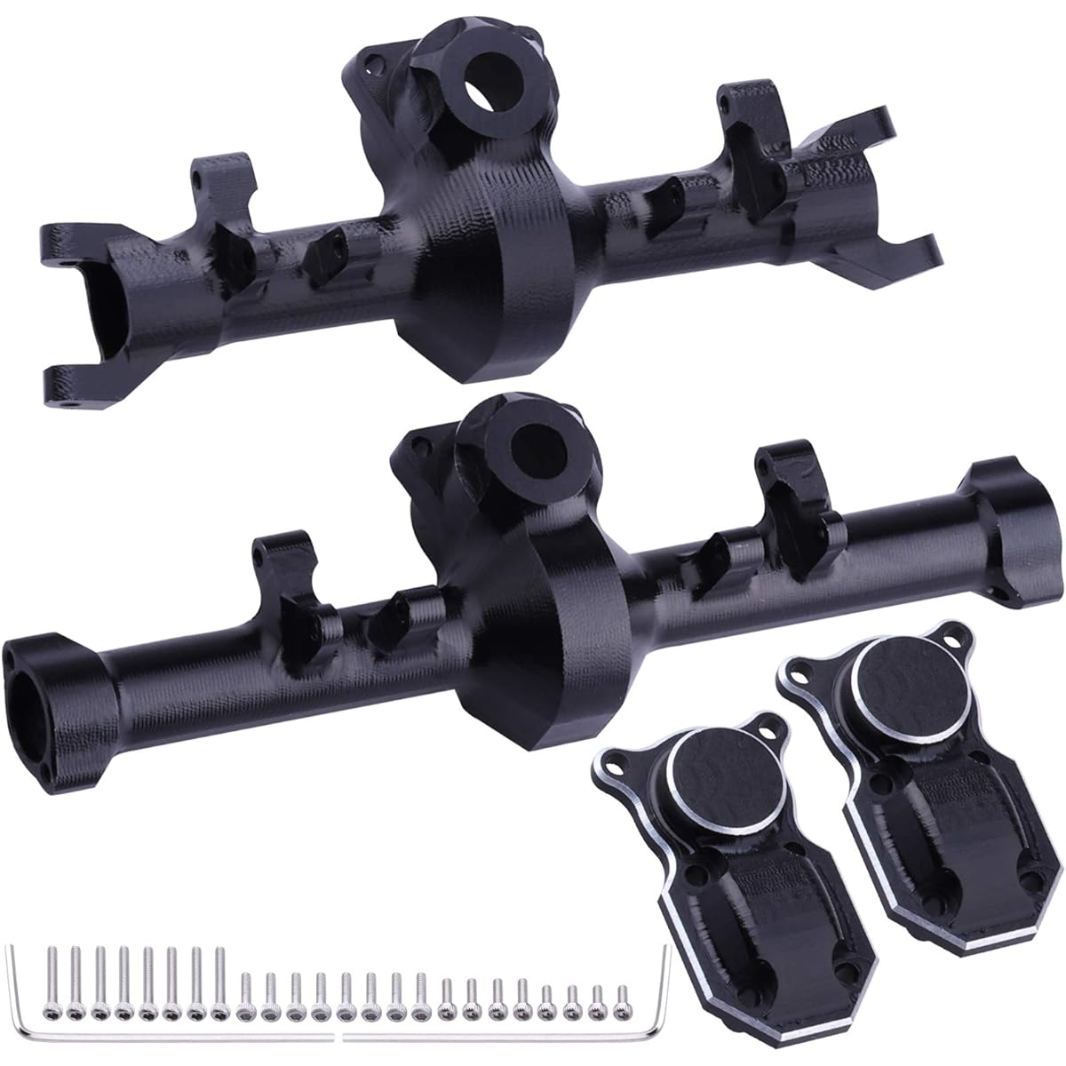 HobbyPark SCX24 Diff Housing Portal Axle Housing Front & Rear Axial SCX24 Gladiator for Chevrolet C10 Deadbolt Wrangler JLU B17 Betty Bronco