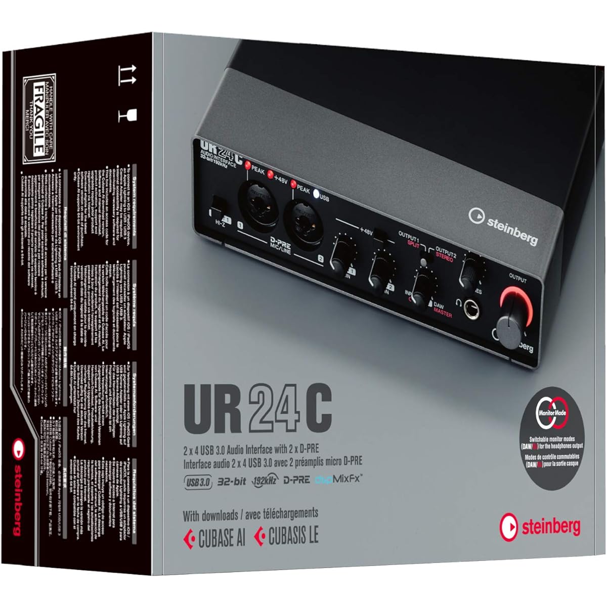 Steinberg Steinberg USB3.0 Audio Interface UR24C