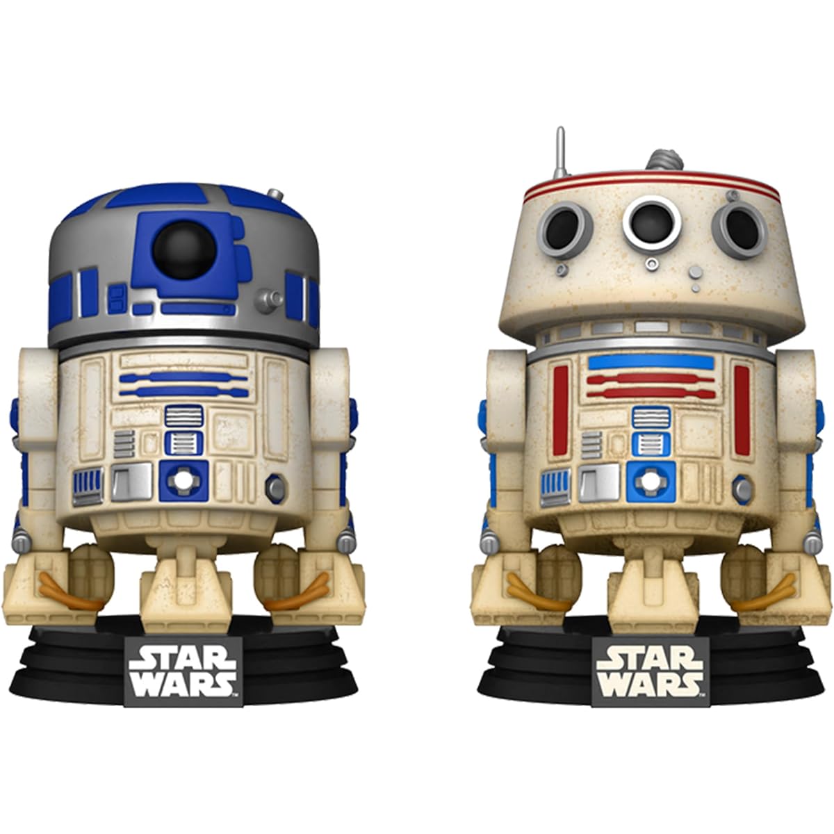 Funko POP! Star Wars Celebration 2023 R2-D2 R5-D4 Vinyl Bobble Headset 2 Pack 2023 Galactic Convention Exclusive