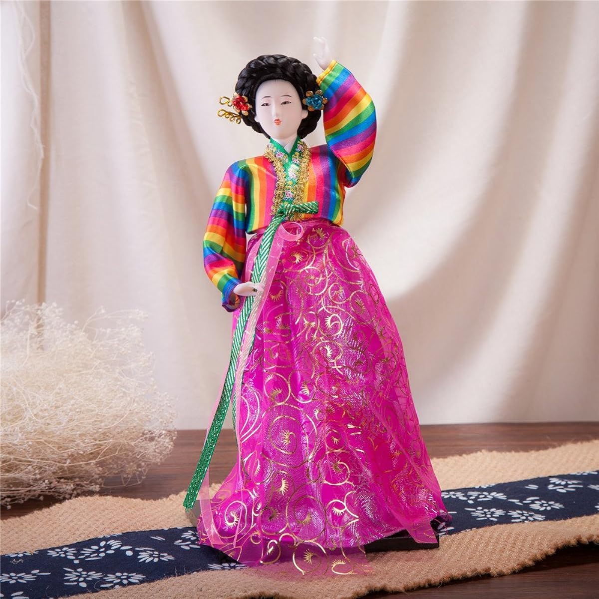13.4" Korean Beauty Oriental Doll DOL7509-D7