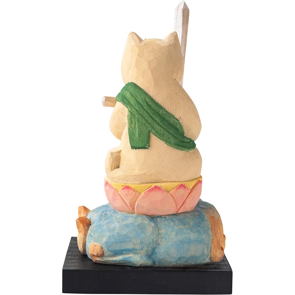 Cat Buddha Manjushri Bodhisattva (Guardian Principal Image of the Year of the Rabbit) Buddha Shop Sakai Prototype Supervision_Twelve Zodiac Guardian Statue Buddha Statue Maneki Cat Maneki Cat Ornament (NB8 Monju
