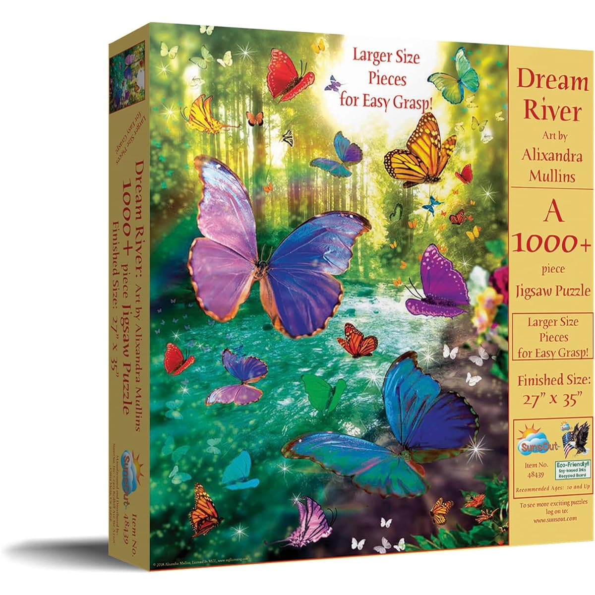 SunsOut Dream River Oversized Piece 1000 Piece Jigsaw Puzzle