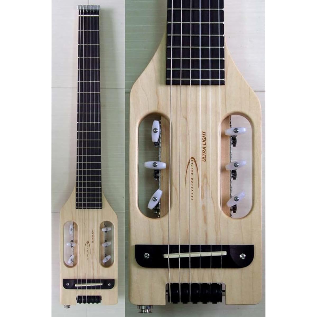 Traveler Guitar Mini Electric Acoustic Guitar Ultra Light Nylon