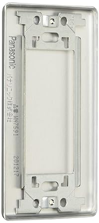 Panasonic New Metal Plate Cover Plate 1 Row WN7591 10 Pieces