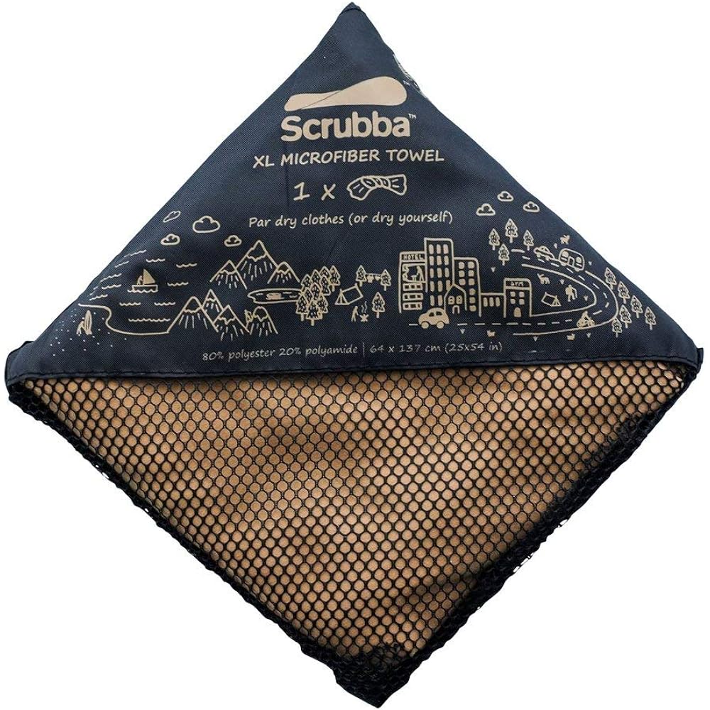 Travel Laundry Bag Scrubba Washbag Scrubba Washbag Convenient Travel Goods Camping Portable Laundry Bag Wash Kit (Brown)