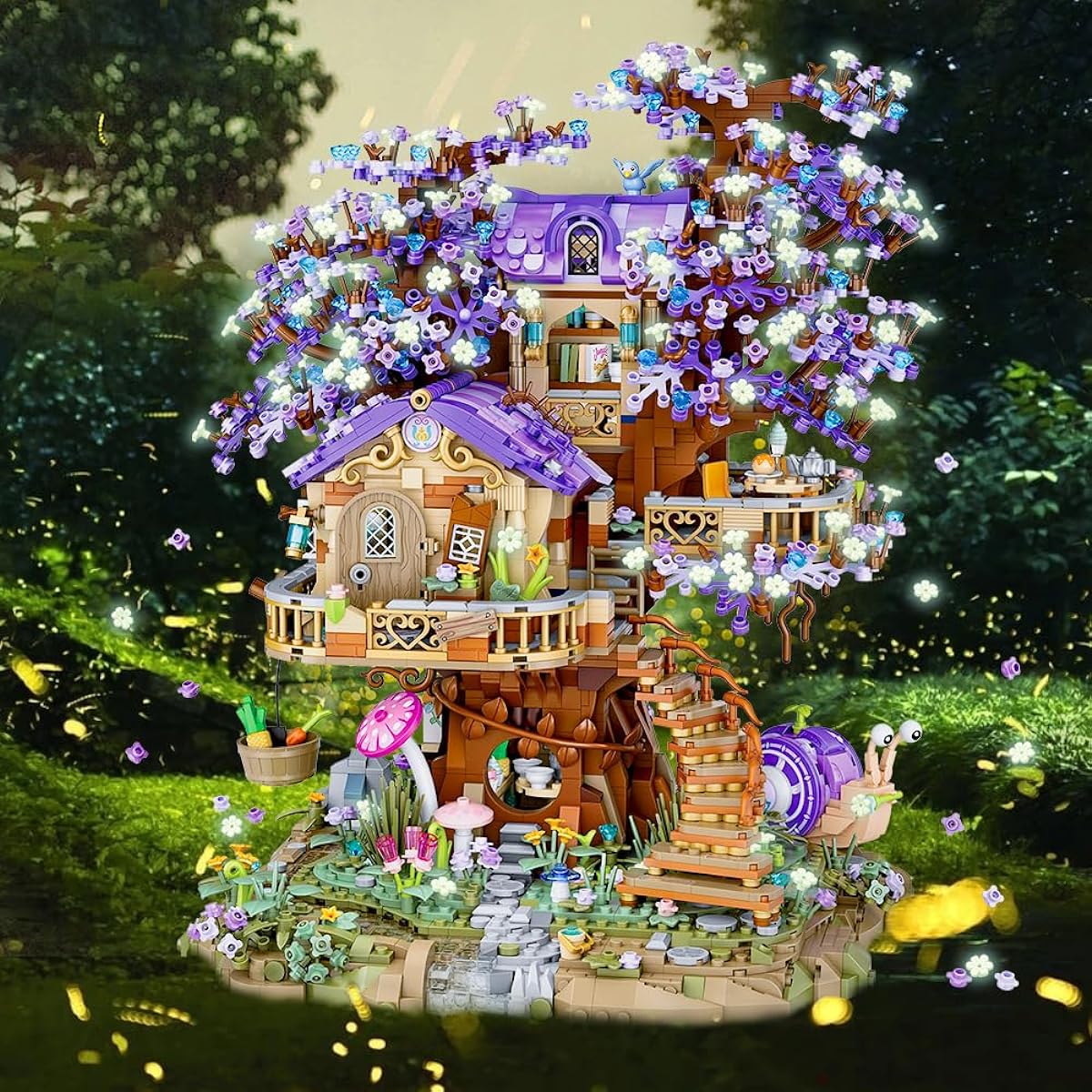 HOGOKIDS Treehouse STEM Building Toy Creative Construction Set