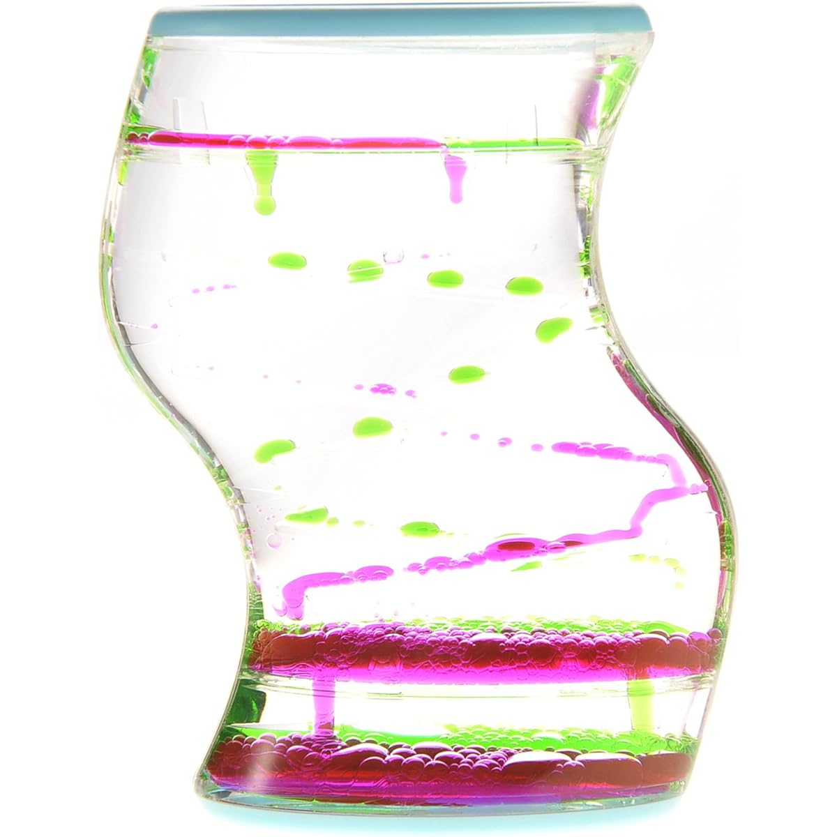 PowerTRC Liquid Motion Bubbler Green Pink Ooze Tube Lava Lamp Ooze Timer
