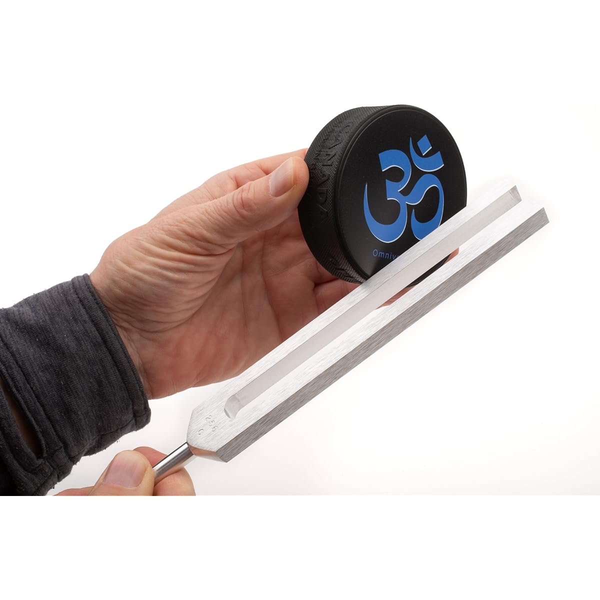 Omnivos 192hz Weighted Tuning Fork for Healing, Reduces Stress/Meditation, Machined, No Molding, Made in the USA