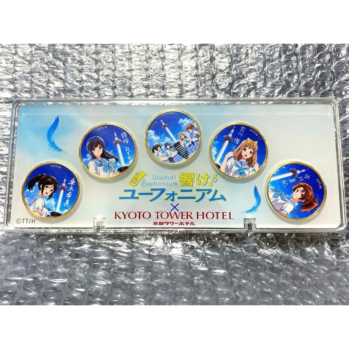Sound Euphonium Kyoto Tower Collaboration Sound 2 Commemorative Medal Acrylic Case B