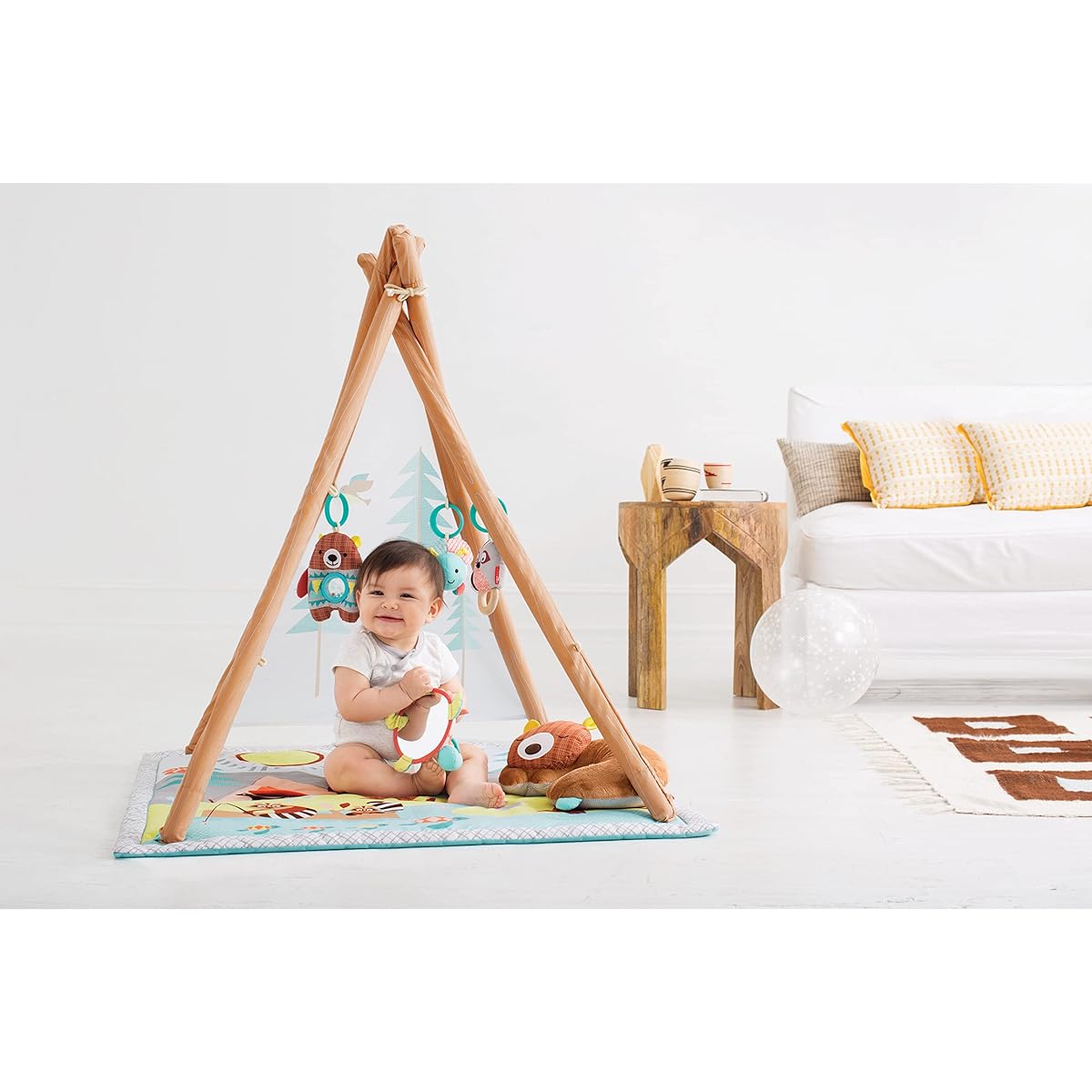 SKIPHOP Play Mat Camping Cub Activity Gym TYSH307900