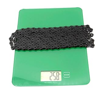 PYC X10SL Hollow Pin 116 Link Bike Chain Bicycle Chain (PYC-SP1001-Black)