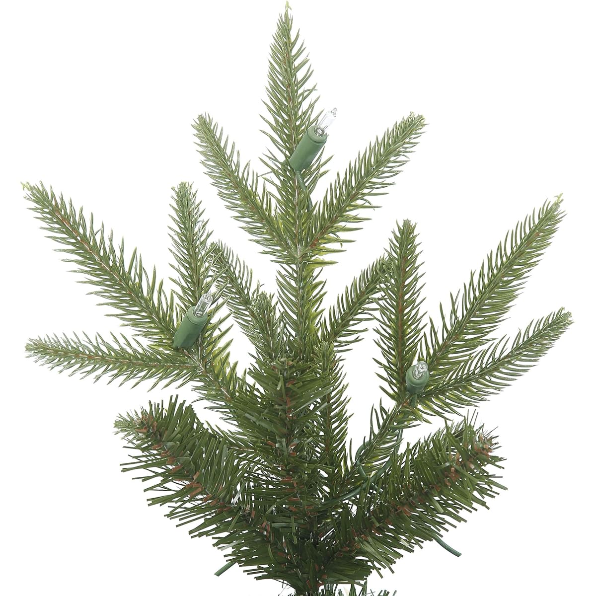Vickerman 3.5ft Bixley Pencil Fir Artificial Christmas Tree - No Lights - Faux Bixley Pencil Fir Christmas Tree - Seasonal Home Decor