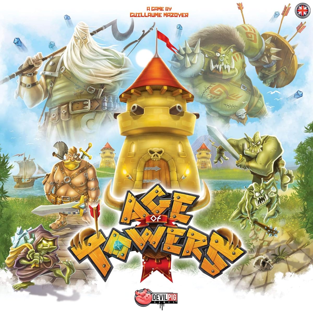Asmodee Towers Board Game
