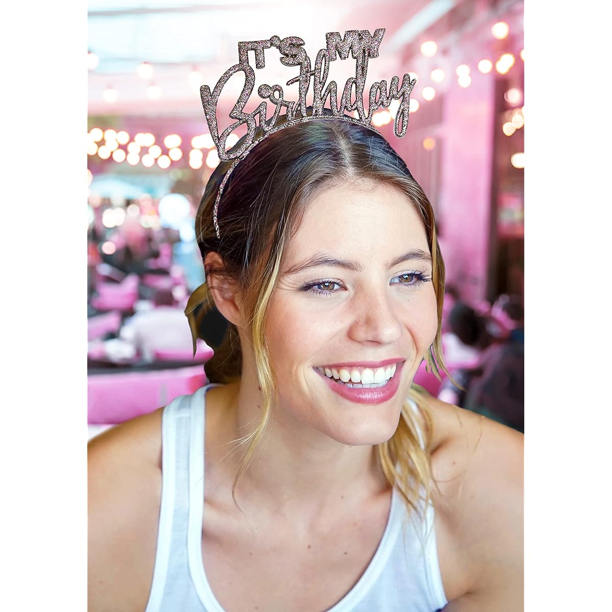 Rhinestone Sash Bachelorette Party Headband - Same Pen Eternal Crown for the Bride - Bridal Shower Gift
