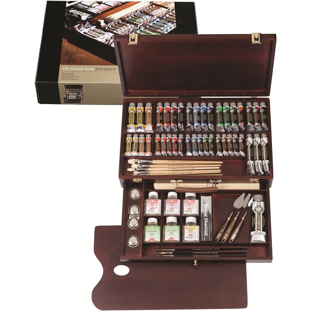 Talens Oil Paint Rembrandt Luxury Box 16 Colors T0184-0004 15ml (No. 5)