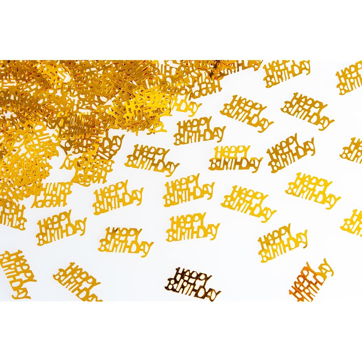 14g Golden Happy Birthday Confetti Table Spreader Grits Sprinkles Stardust Birthday Party Decorations Kids Adults