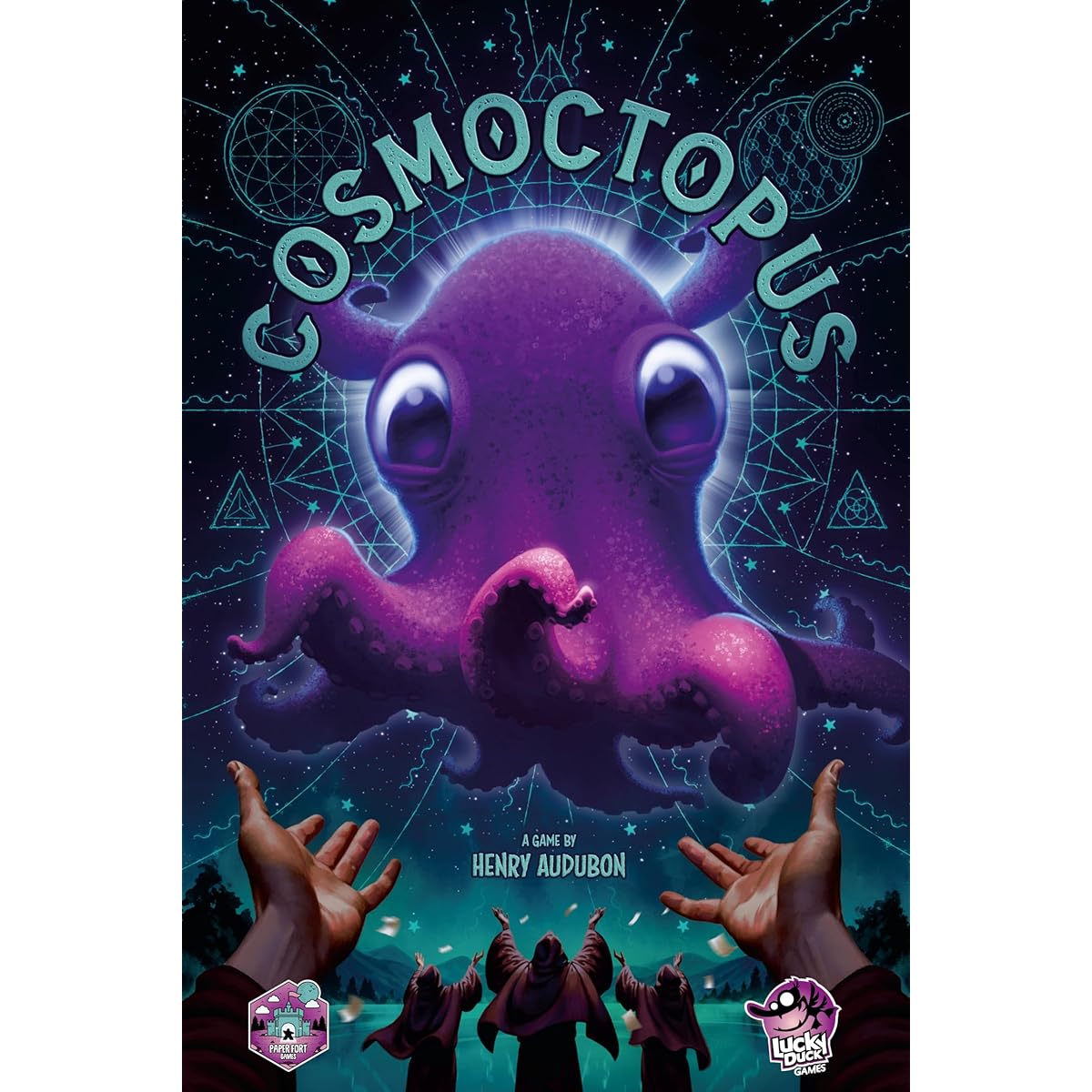 Lucky Duck Games Cosmoctopus Board Game - Engine Building Tentacle Gathering Strategy Game, Fun Family Game for Kids and Adults, Ages 14+, 1-4 Players, 60-90 Minutes Play Time