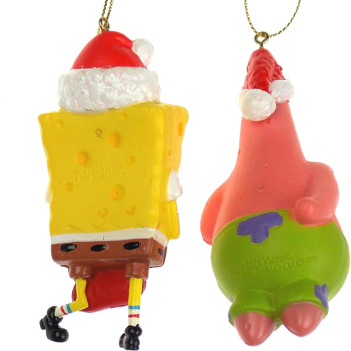 SpongeBob SquarePants Ornament Set - Patrick & SpongeBob