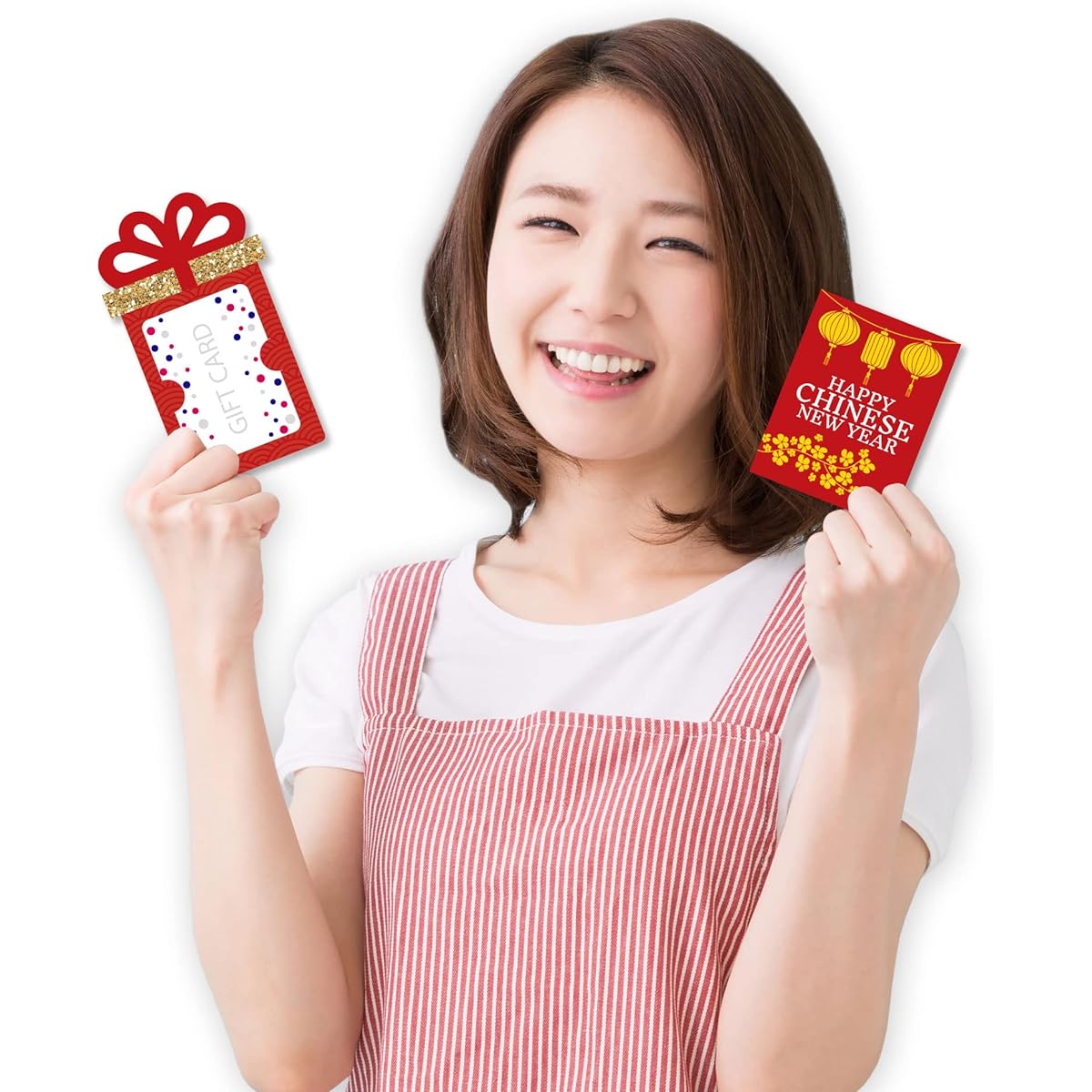 Big Dot of Happiness Chinese New Year - Year of the Tiger Money & Gift Card Sleeves - Fantastic Gift Card Holders - Set of 8