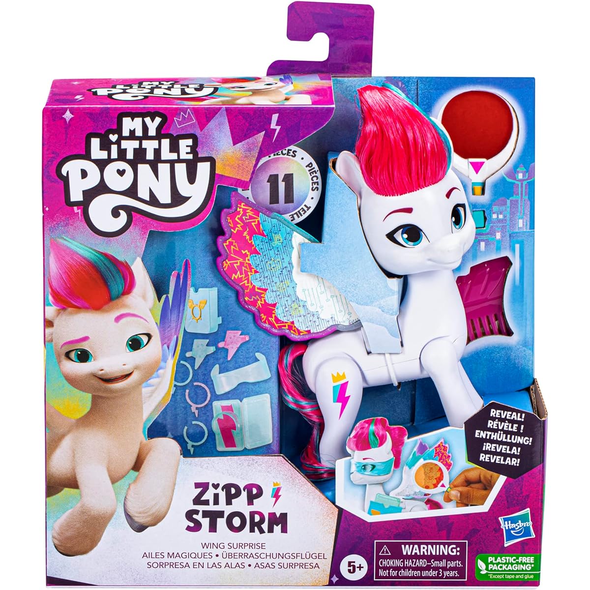 My Little Pony MLP Wing Surprise Zipstorm.