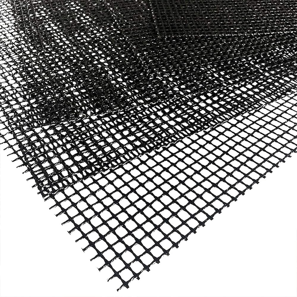 Grill Mesh Mat for Outdoor Grill , Reusable Nonstick BBQ Grill Mesh Mat with Extreme Heat Resistance for Long Use Easy Cleaning Grill Mat 40* for All Grills 50cm (set of 4) (brown)