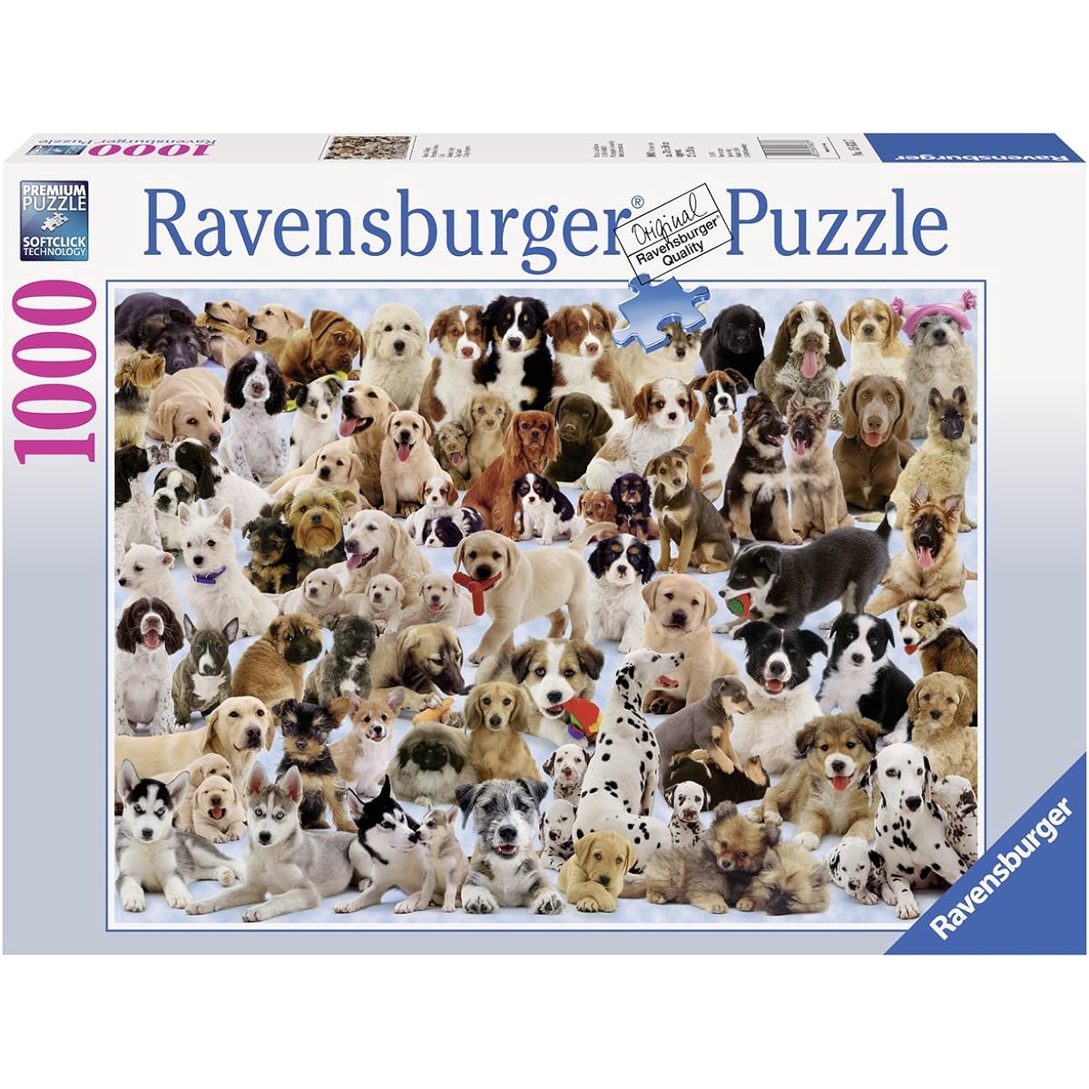1000 Piece Jigsaw Puzzle Dog Collage Hunde Collage (70 x 50 cm)