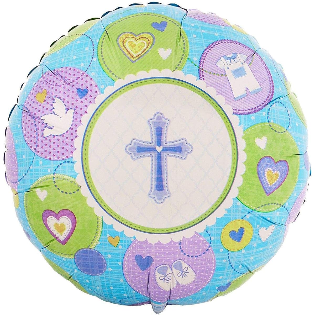 Sweet Blessing Blue 18" Foil Balloon Sweet Blessing Blue 18" Foil Balloon♪Halloween♪Christmas♪