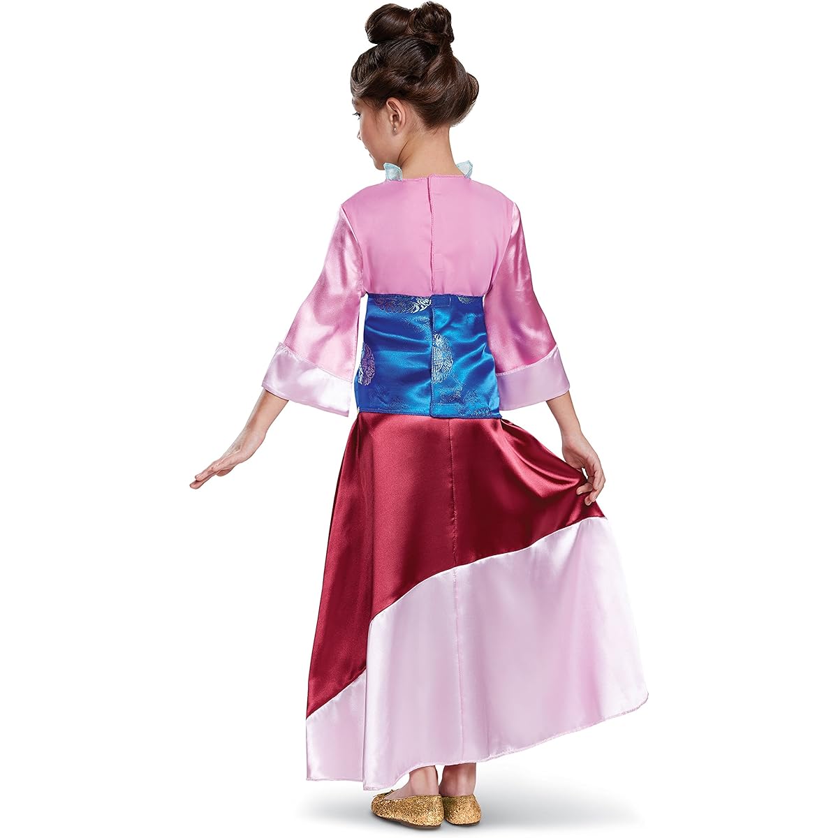 Mulan Deluxe Costume, Pink, Medium (3T-4T)