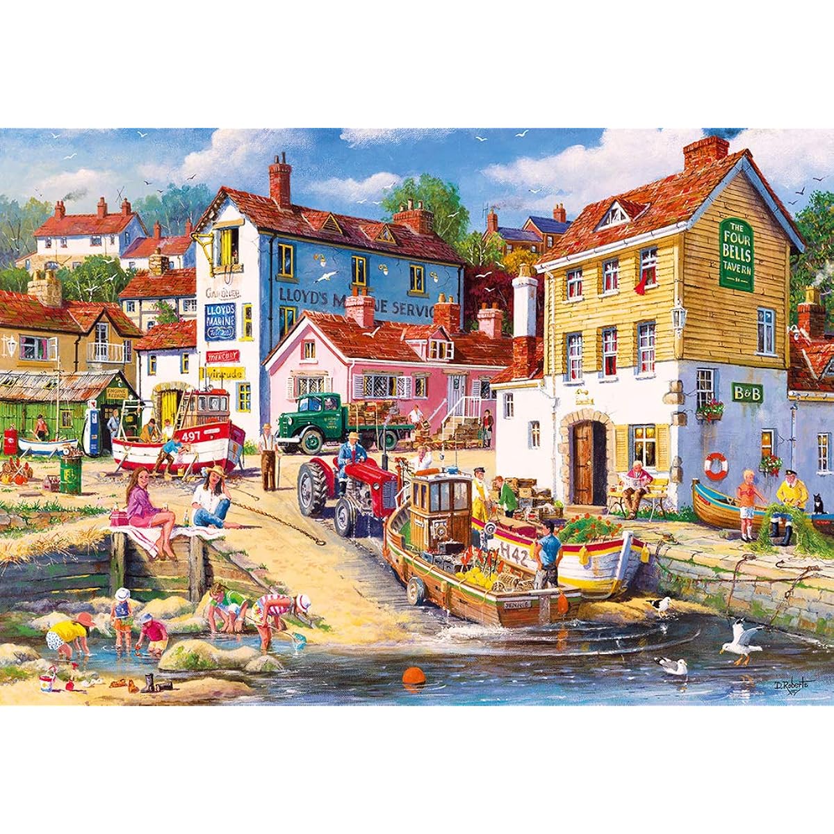 The Four Bells Jigsaw Puzzle, 2000 Piece