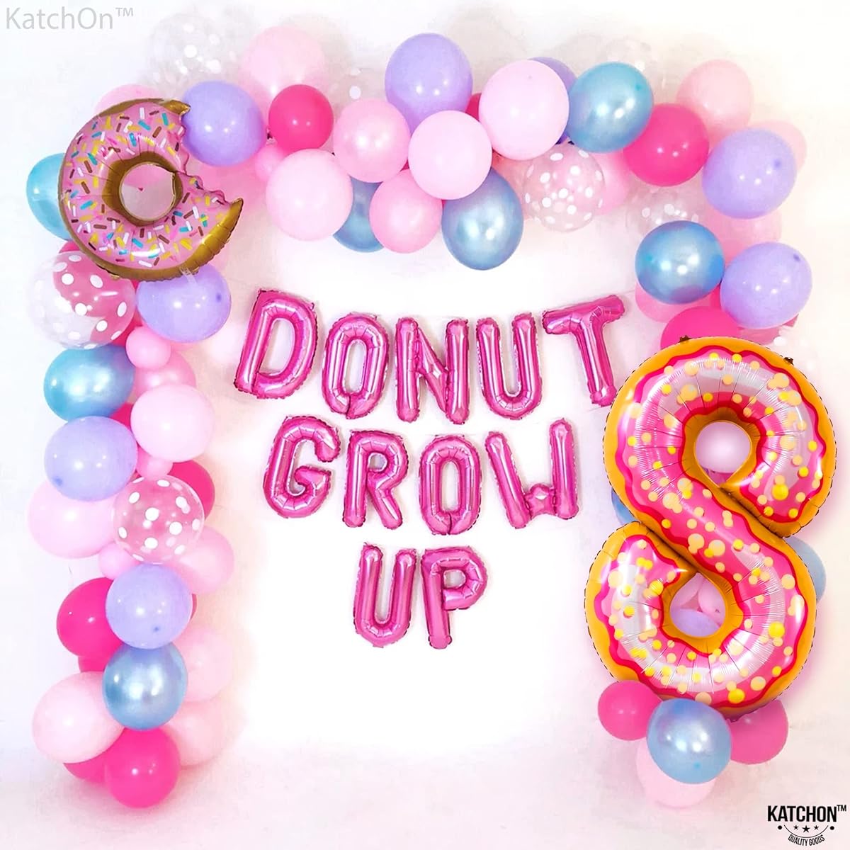 Candy Number 8 Foil Balloon