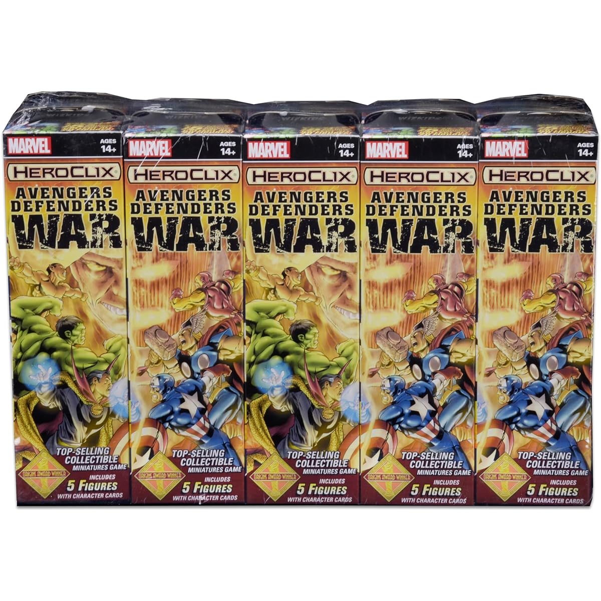 AvengersDefenders War Booster Brick - Marvel HeroClix